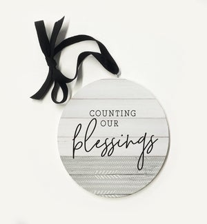 Counting Our Blessings Ornament